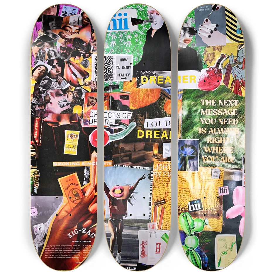 PEACEFXL X FK SKATE COLLAB - DREAMERS