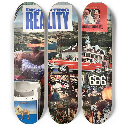 PEACEFXL X FK SKATE COLLAB - DISRUPTING REALITY