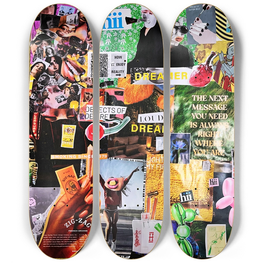 PEACEFXL X FK SKATE COLLAB - DREAMERS